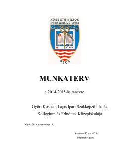 Munkaterv