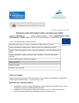 Úspešné zahájenie projektu v rámci OP KaHR - Eco