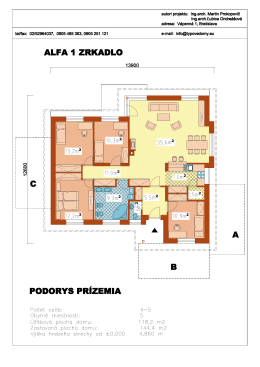 Ing.arch.Ľubica Ondreášová autori projektu: Ing.arch. Martin