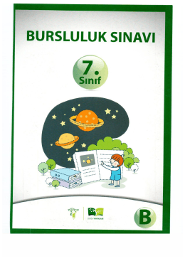 7B Sınav Soruları - Osmaniye Doğa Koleji
