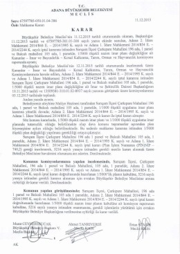 indir - Adana B&uuml;y&uuml;kşehir Belediyesi