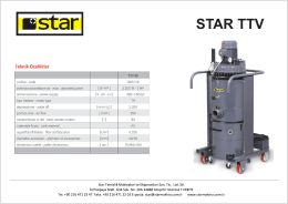estar - Star Temizlik Makinaları