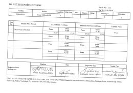 ön DEĞERLENDİRME EoEME - İstanbul Kültür Üniversitesi