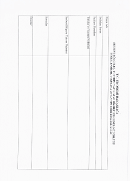 2016/04 sayılı duyuru eki