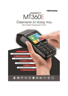 Pidion MT360 E BROŞ&Uuml;R