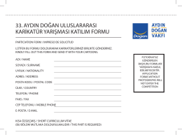 20th Anniversary Special Award & 33rd Aydın Doğan International