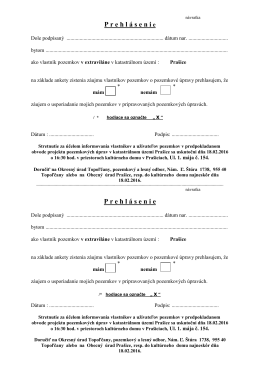 Anketový lístok - prehlásenie Prašice (adobe pdf)