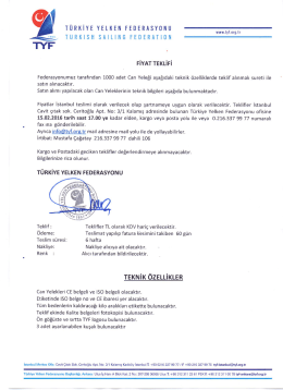 İndir - T&uuml;rkiye Yelken Federasyonu