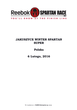 JAKUSZYCE WINTER SPARTAN SUPER Polska 6