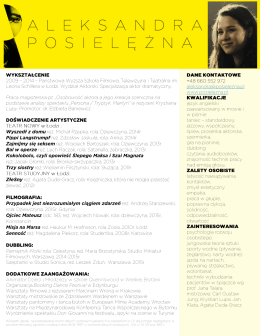 Pobierz CV