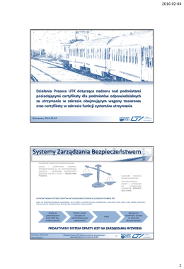 ECM - Urząd Transportu Kolejowego