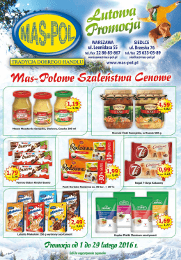 Gazetka - Mas-Pol