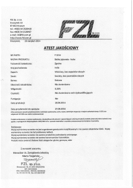 Zobacz wyniki badań Herbapol w Krakowie SA
