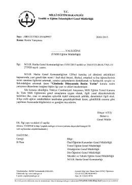 Günümüz Dünyasında Benim Yerim´ konulu resim yarışması için