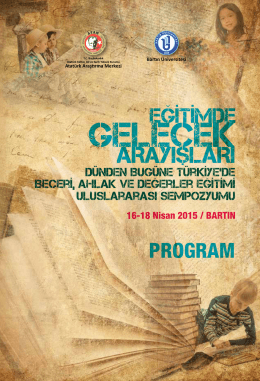 sempozyum programı - Atatürk Araştırma Merkezi
