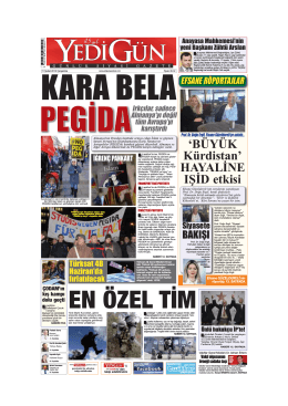KARA BELA - Yedigün Gazetesi