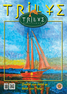 Trilye-sayi32 - Trilye Restaurant