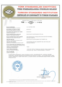 TS EN ISO 15874 - 3 PP-R Ek Parcalari
