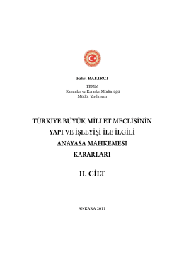 2. cilt - Türkiye Büyük Millet Meclisi