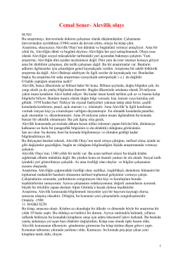 cemal şener – alevilik olayı pdf