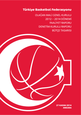 Türkiye Basketbol Federasyonu - Spor Genel Müdürlüğü