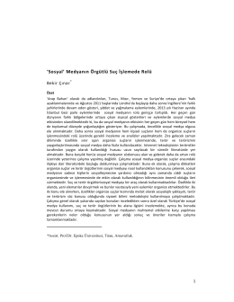 Tam Metin/Full Paper - Journal of Business Economics and Political