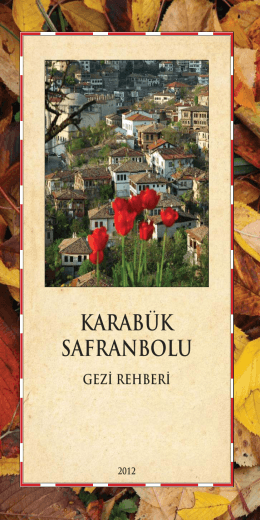 Karabük Safranbolu Gezi Rehberi