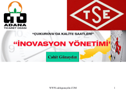 yenileşim - Adana Ticaret Odası