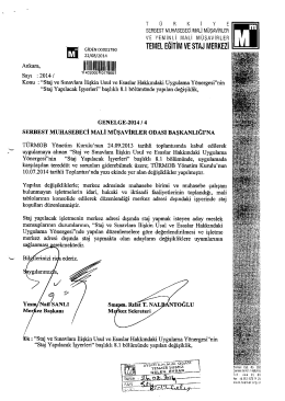 - z GİDENOOMD TEMEL EGiTiM vE sTAJ MERKEZİ