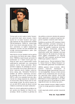 SD Dergisinin Kasım 2013 Sayısının Tamamına PDF Olarak