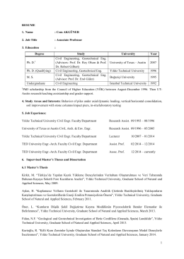 Resume - CA - February 2014 TEDU