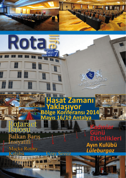 Nisan Rotalife Dergi