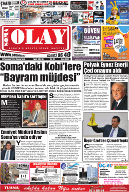 Y - Soma Olay Gazetesi