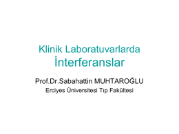 Prof.Dr.Sabahattin Muhtaroğlu