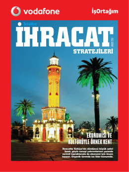 IHRACAT STRATEJILERI-izmir-2014