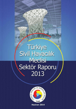 türkiye sivil havacılık sektör meclisi raporu 2013