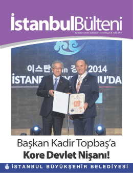 Eylül 2014 - İstanbul Büyükşehir Belediyesi