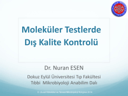 Nuran ESEN - Ankara Mikrobiyoloji Derneği