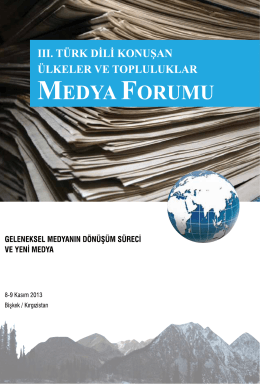 3. türk dili konuşan ülkeler ve topluluklar medya forumu