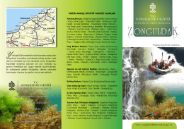 ZZONGULDAK ZONGULDAK - zonguldak il kültür ve turizm müdürlüğü