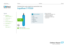 Liquifloat T FTS20 (PDF 1,84 MB) - E-direct