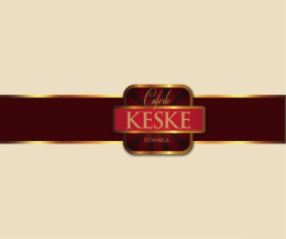 yeni fiyatlar - Cafe De Keske