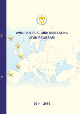 Avrupa Birliği Müktesebatına Uyum Programı (2014-2016)