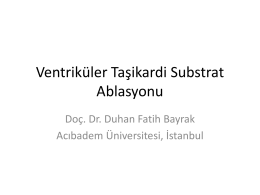 Duhan Fatih Bayrak - 4. atriyal fibrilasyon zirvesi 2015
