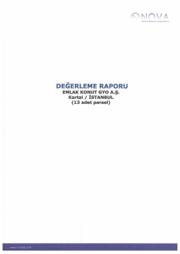 Kartal Revize Rapor