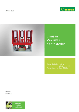 Vakum Kontaktor