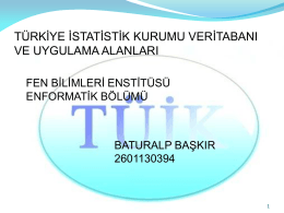 Baturalp Başkır - İstanbul Üniversitesi | Enformatik Bölümü