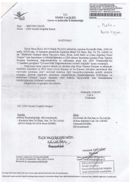 &Ccedil;ED Gerekli Değildir Kararı