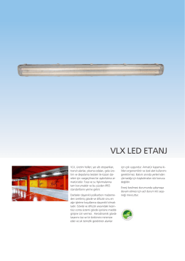 VLX LED ETANJ - EAE Aydınlatma