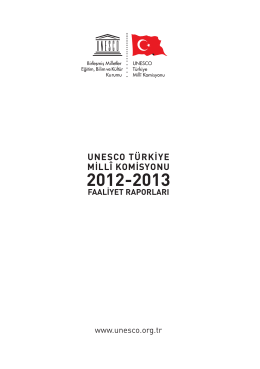 UNESCO Türkiye Millî Komisyonu 2012